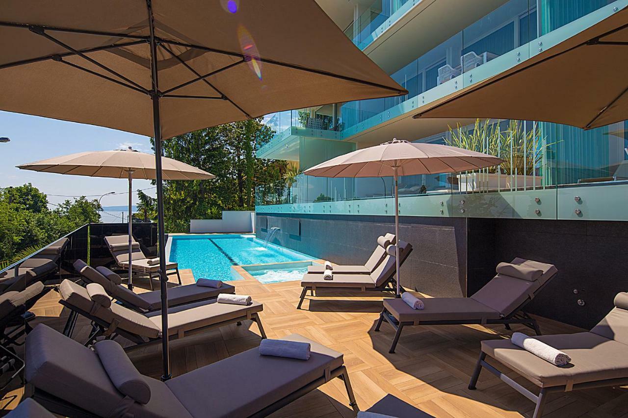 Opatija Deluxe Apartment With Swimming Pool Luaran gambar
